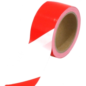 Tape security red/white 100 m.