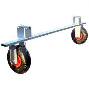 Transport platform for professional soccer goals