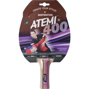 Tennis table bat Atemi 400 ITTF approved