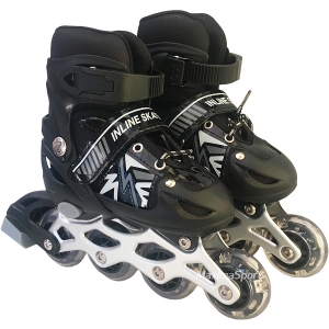 Inline skate with LED wheel