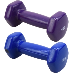 Dumbbell 1 kg. vinyl