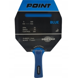 Tennis table bat Point Blue ITTF approved