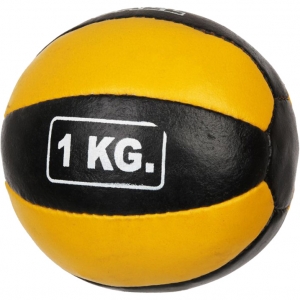 Medicine ball 1 kg. - leather