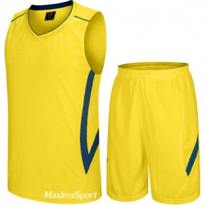 Basketball kit  yelow and blue