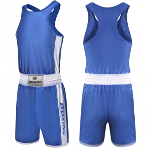 Boxing Clothes Set for kids - blue