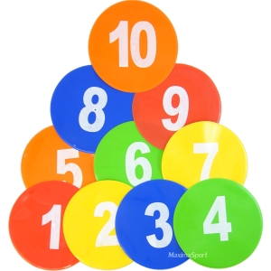 Flat Marker Discs of 10 pcs