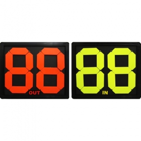 Soccer Substitution Boards 44x38 cm. mechanical