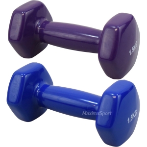 Dumbbell 1.5 kg. vinyl