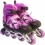 Inline skate with LED wheel