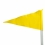 Corner flag 1 pcs. 160 cm. SELECT profesional without a spring