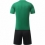 Football kit green with yellow