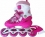 Inline skate with LED wheel