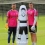 Inflatable soccer mannequin 200 cm.