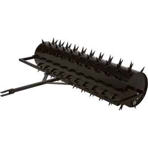 Roller aerator for football fields