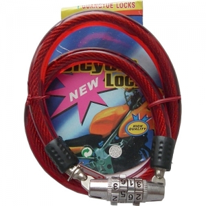 Padlock with code for bicycle
