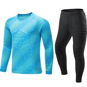 Goalkeeper kit for kids - blue