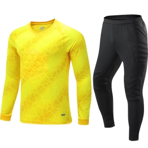 Goalkeeper kit for kids - yellow
