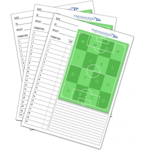 Coach block notebook A4 for football