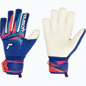 Goalkeeper gloves Reusch Attrakt Gold X NC Junior for kids