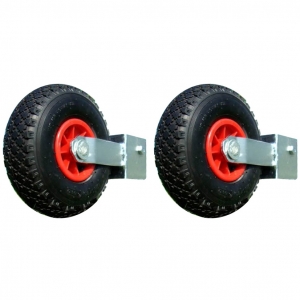 Transport wheels for soccer goals
