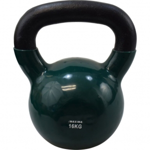 Greutati kettlebell 16 kg. cu acoperire din vinil