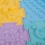 Ортопедична настилка Ortho puzzle микс