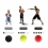 Reflex training ball for boxing and combat sports