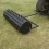 Roller aerator for football fields