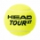 Топки за тенис на корт Head Tour XT X4 4 бр. в кутия
