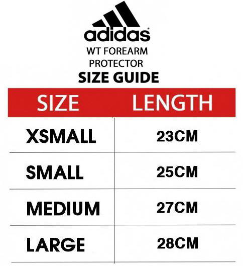 Adidas WT forearm protectors